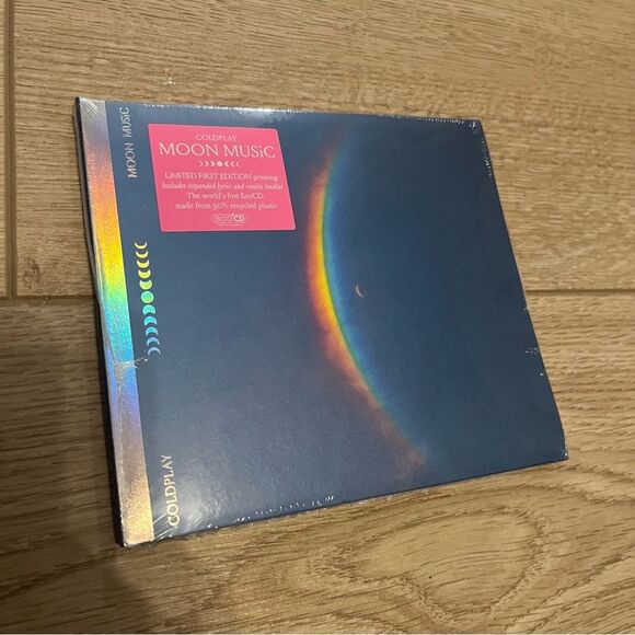 Coldplay Other - AUTOGRAPHED Coldplay MOON MUSIC CD ECOCD WITH SIGNED ART CARD 2024